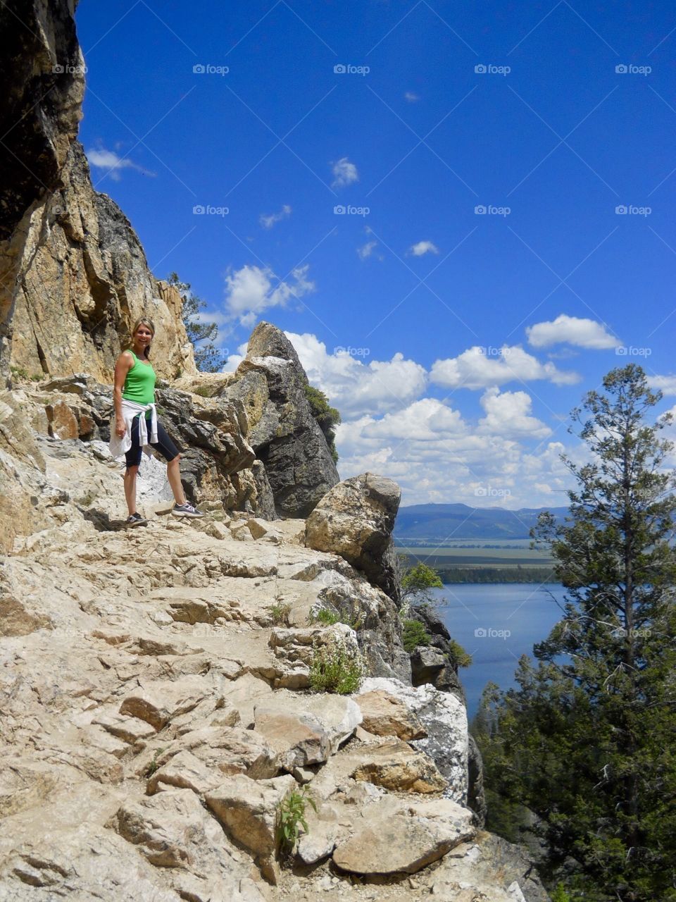 Let the summer begin mission, hiking in the grand Teton's national park