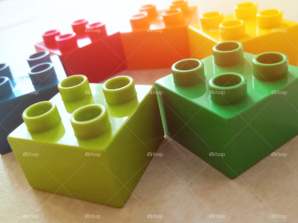 Color bricks