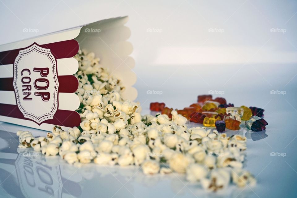 Popcorn and sweets