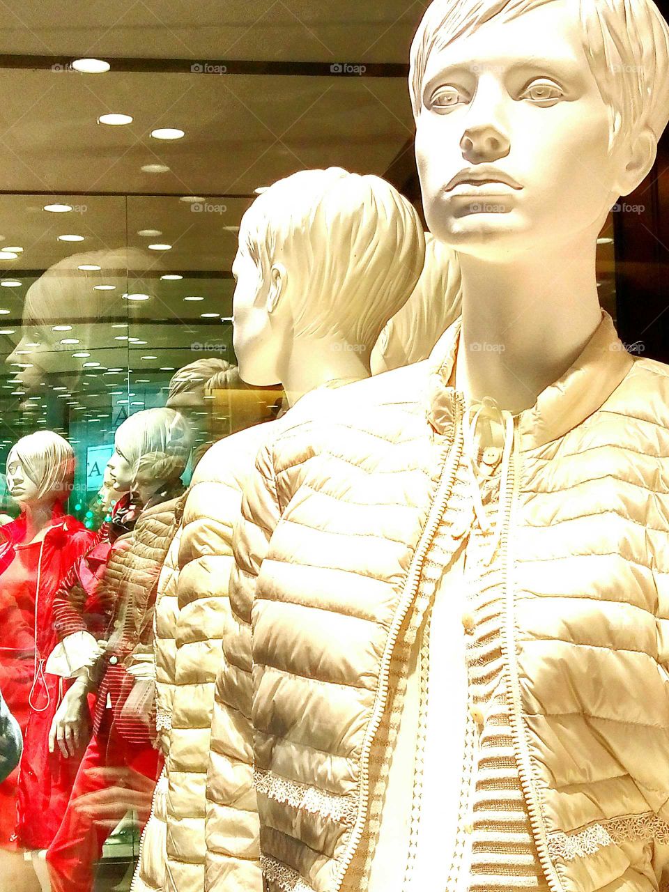 mannequins + reflections