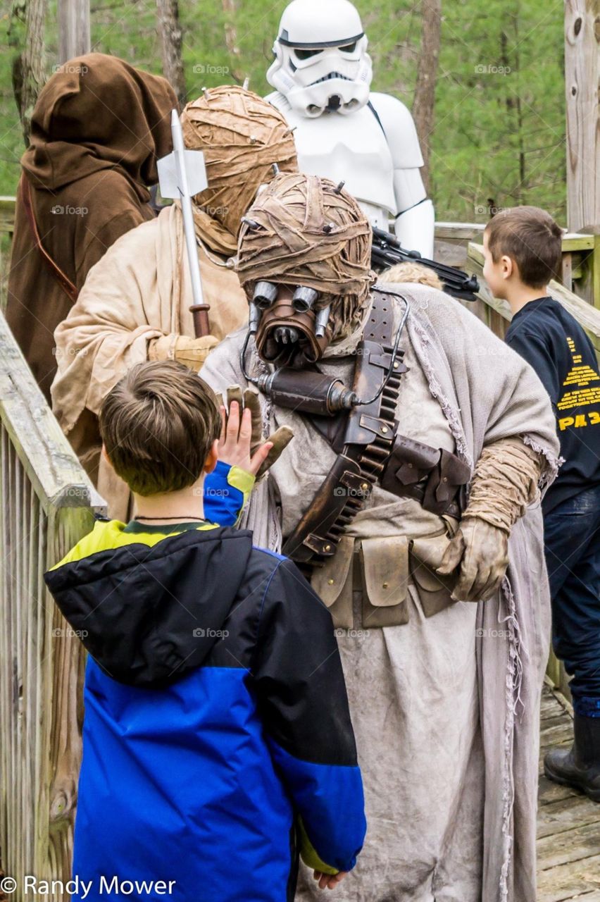 Star Wars reenactors