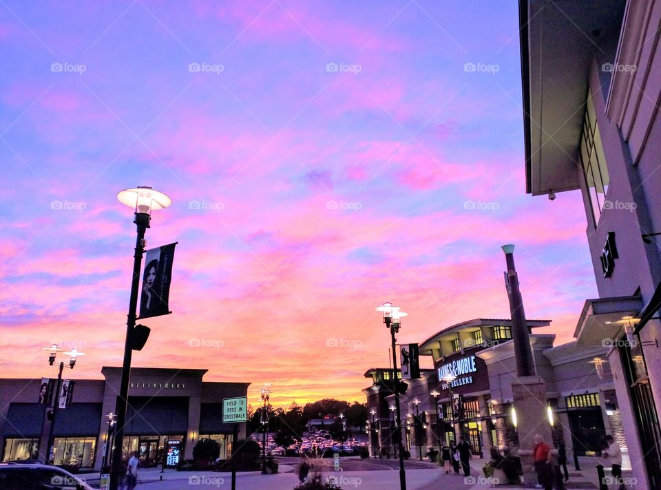 wonderful sunset mall