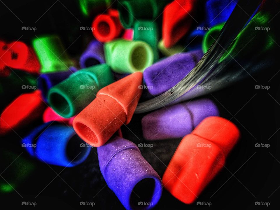 COLORFUL ERASERS