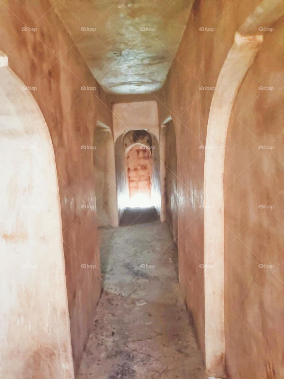 Inside the fort