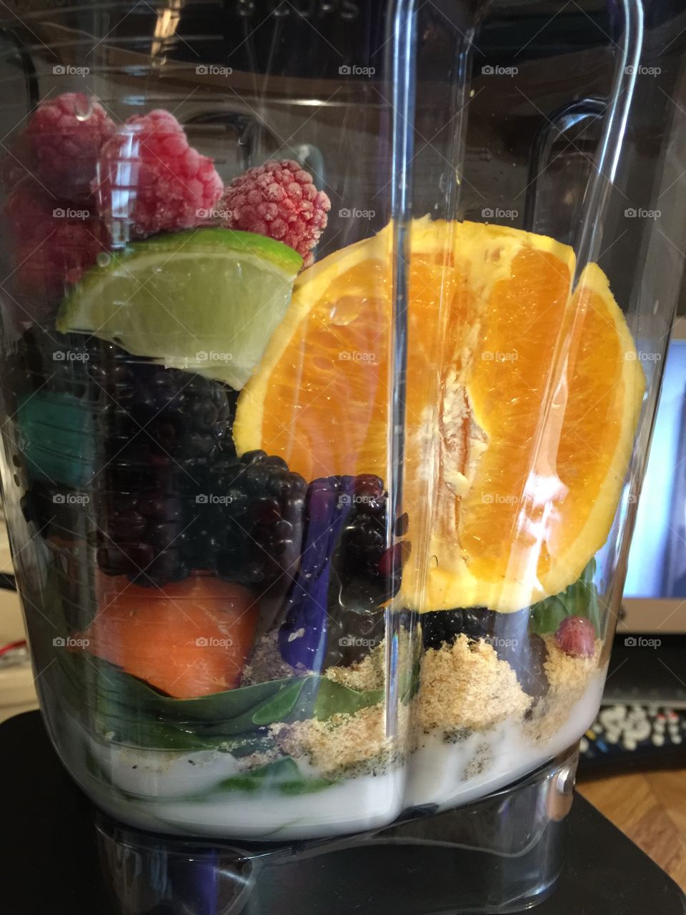 Smoothies in the Vitamix 