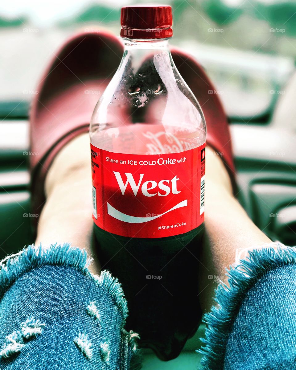 Ice cold Coke on a west bound road trip! 