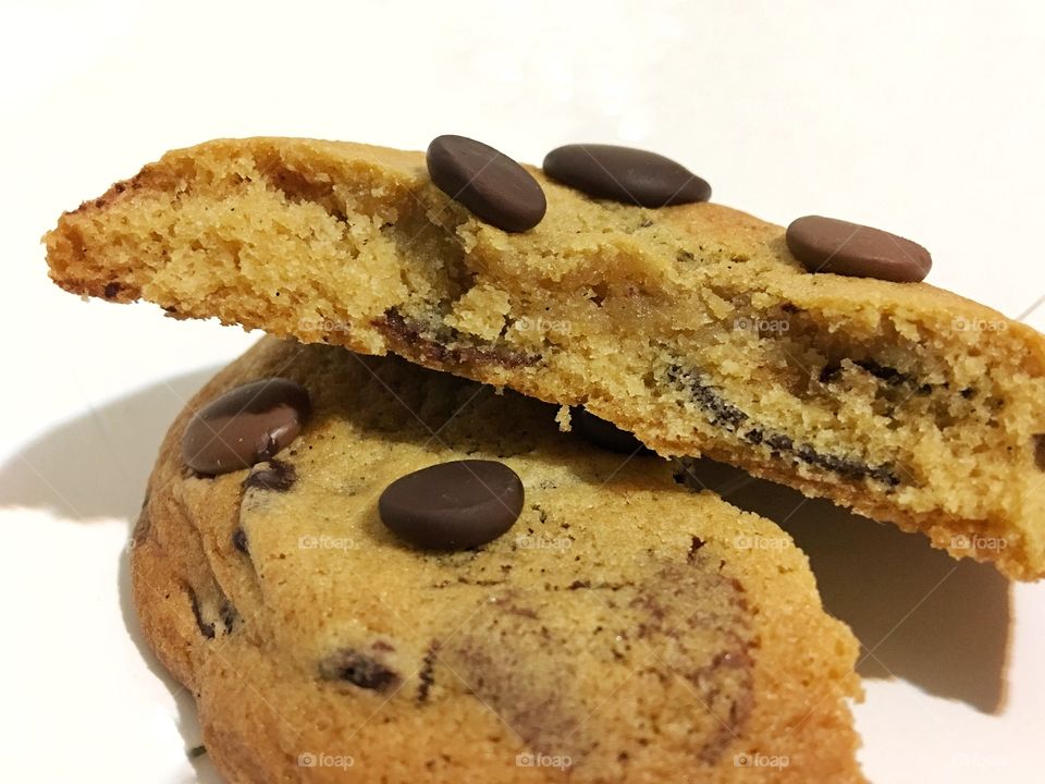 Chocolate chip cookie with single origin chocolate