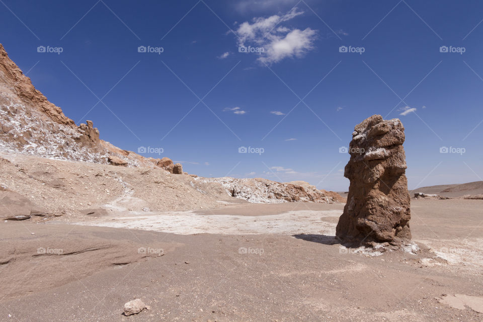 Atacama Desert in Chile.