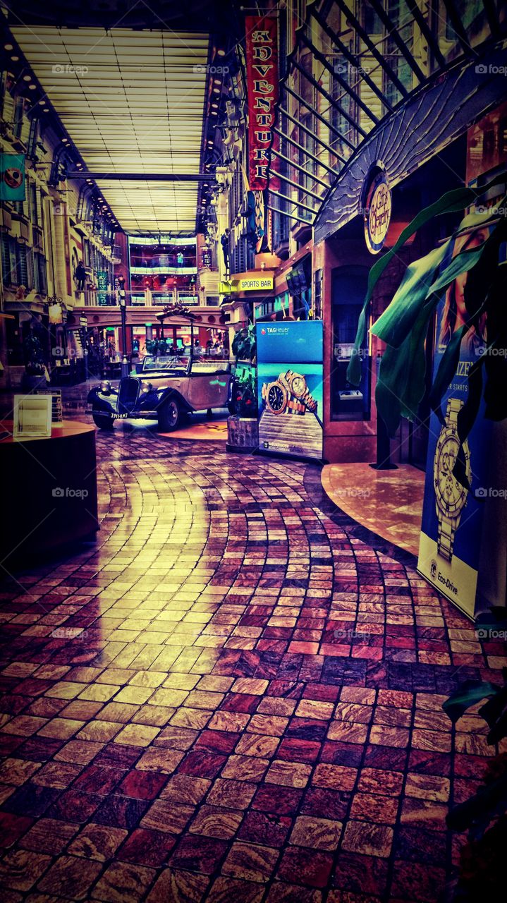 amazing looking floor on Royal Caribbean adventure of the sea