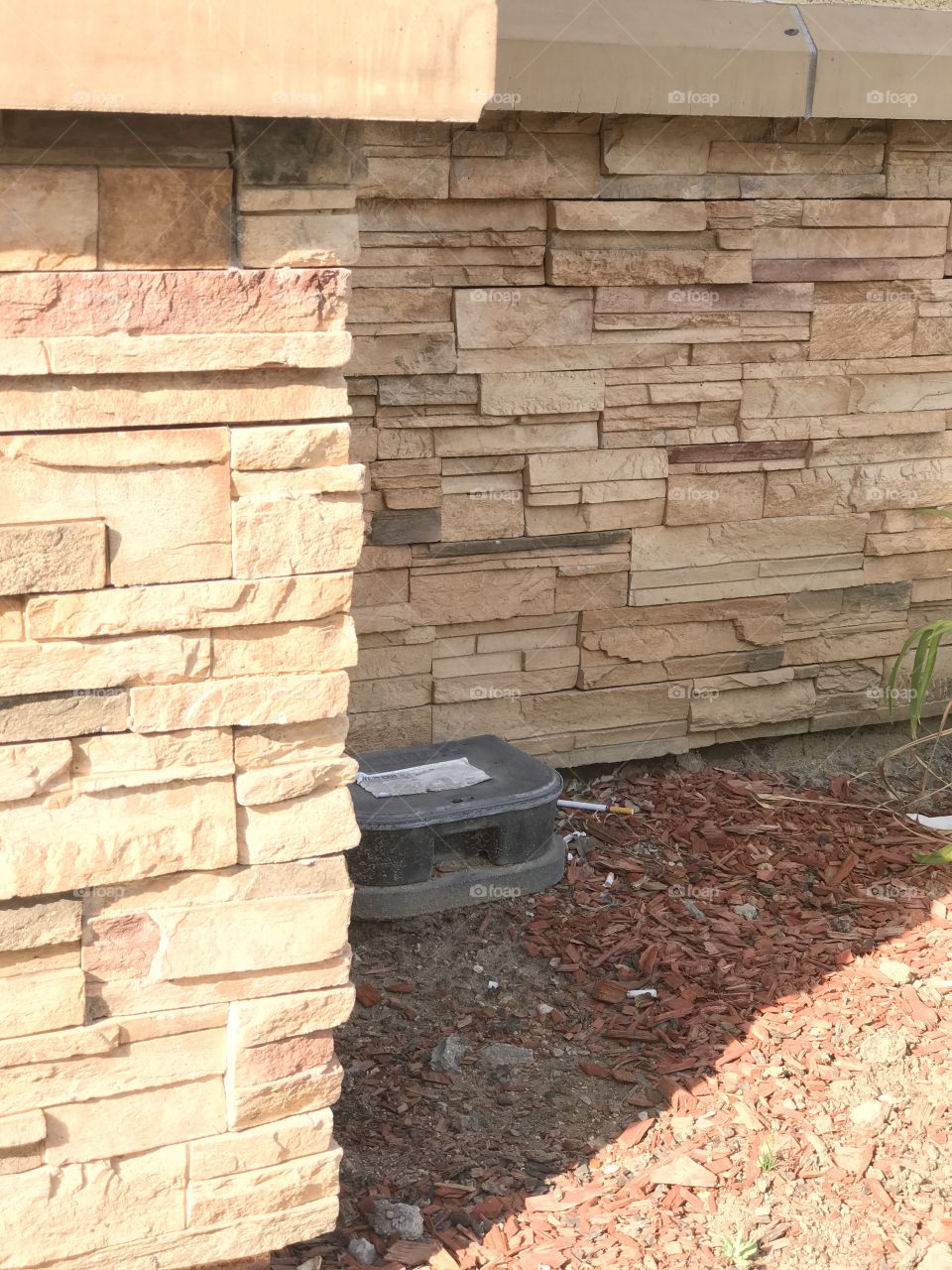 No Person, Wood, Wall, Stone, Outdoors