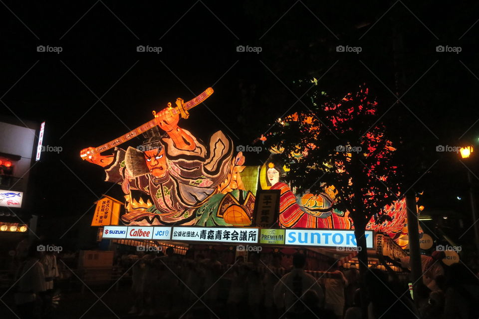 Aomori festival in Japan.