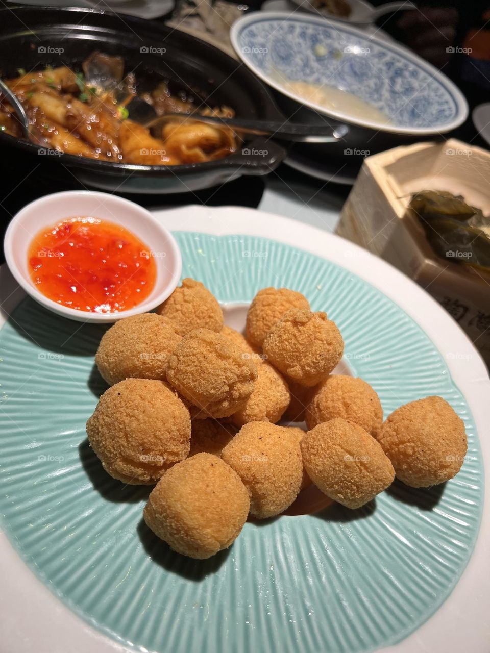 Fried tofu 