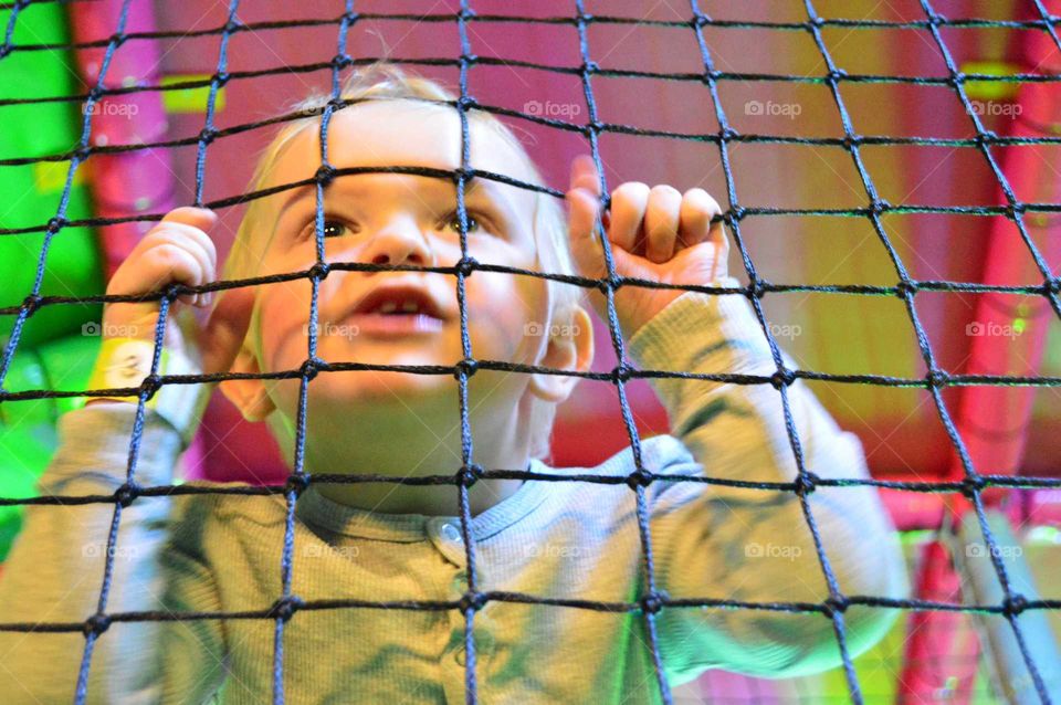 Boy on playground