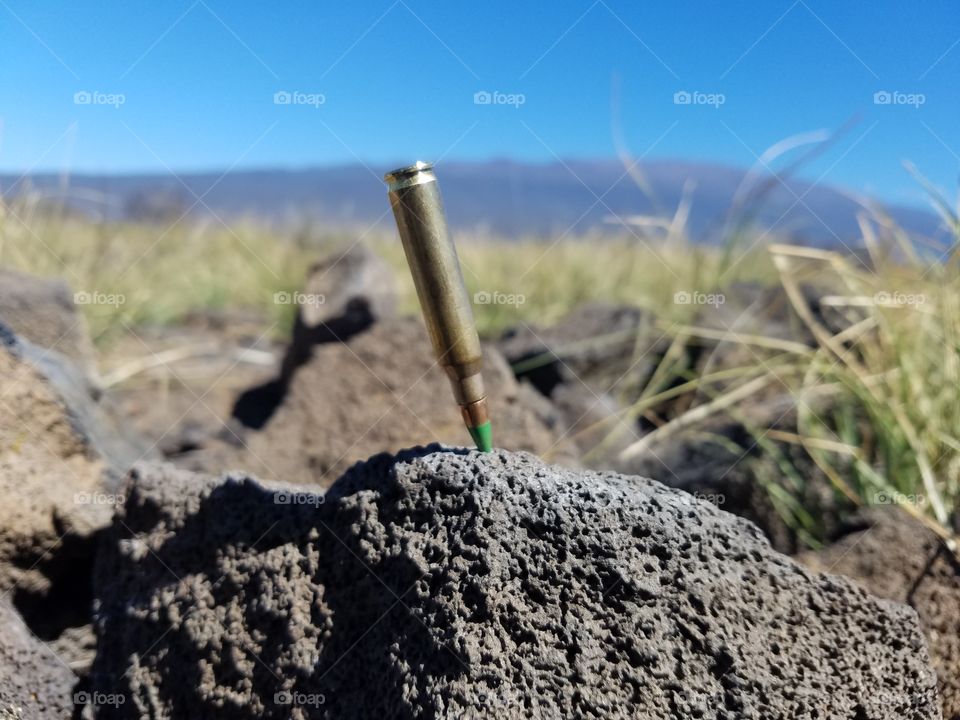 A Marine dropped this while running and it landed like this.