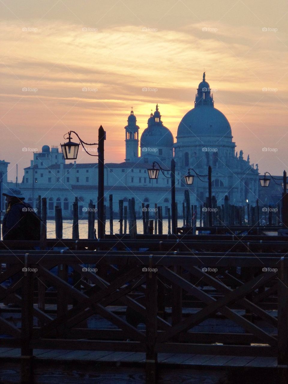 Sunset in Venice