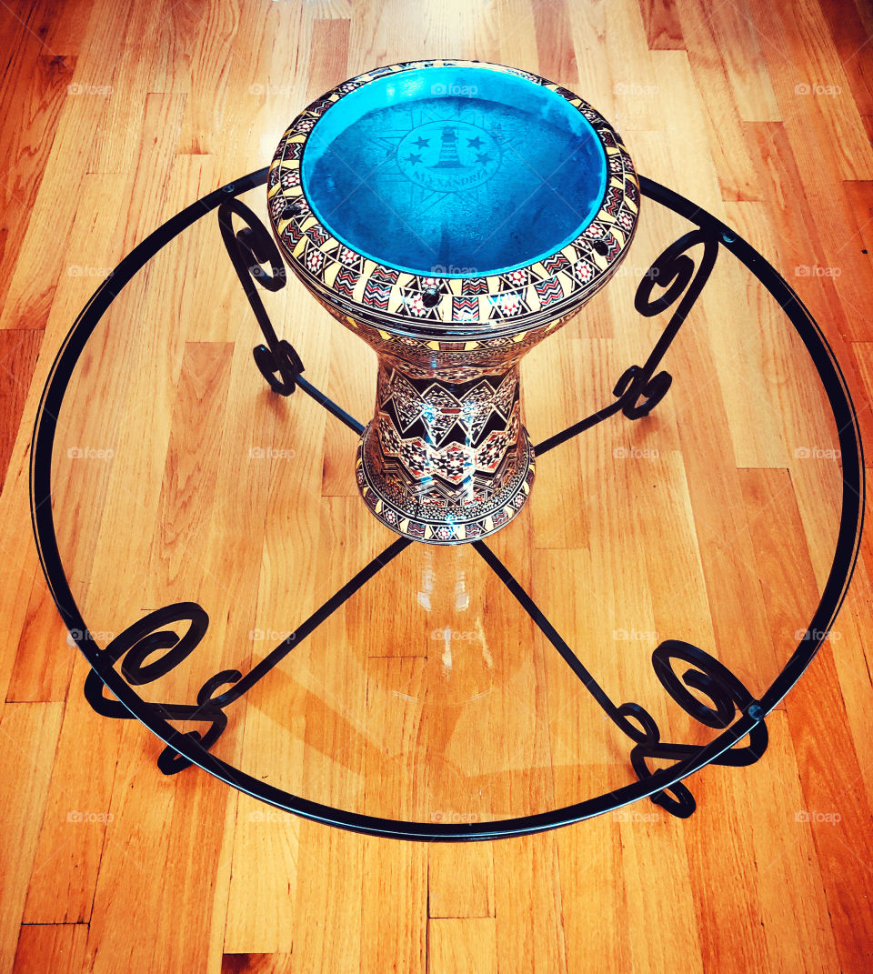 Tabla or darbeka Middle Eastern drum