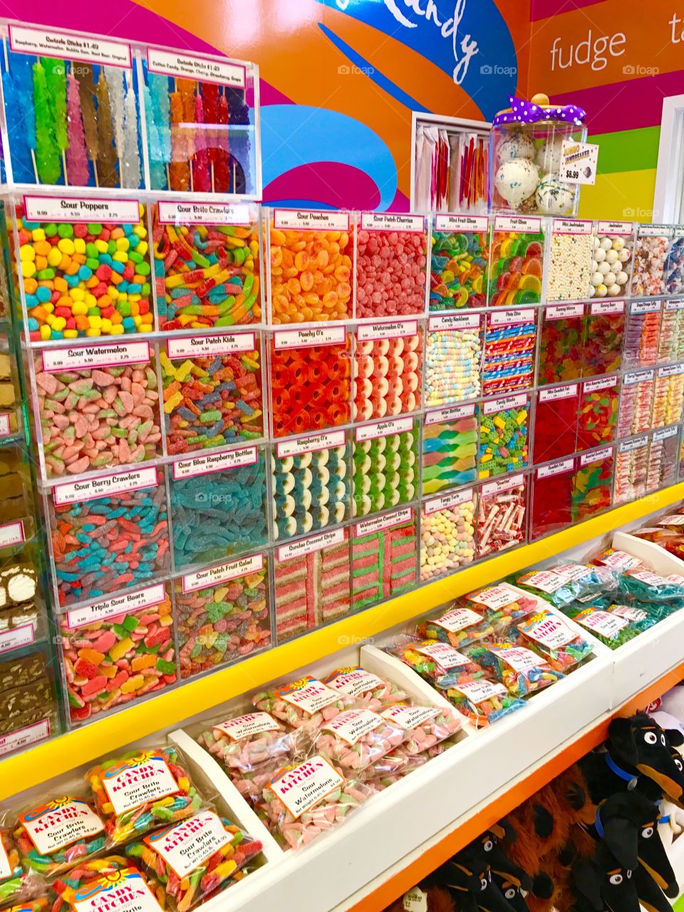 Wonderful candy wall