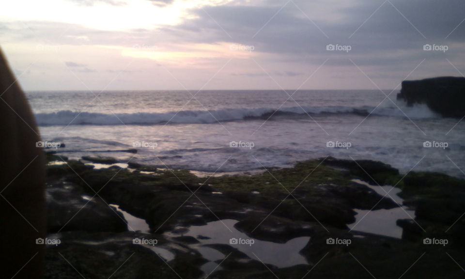 Beach, Water, Sea, Landscape, Sunset