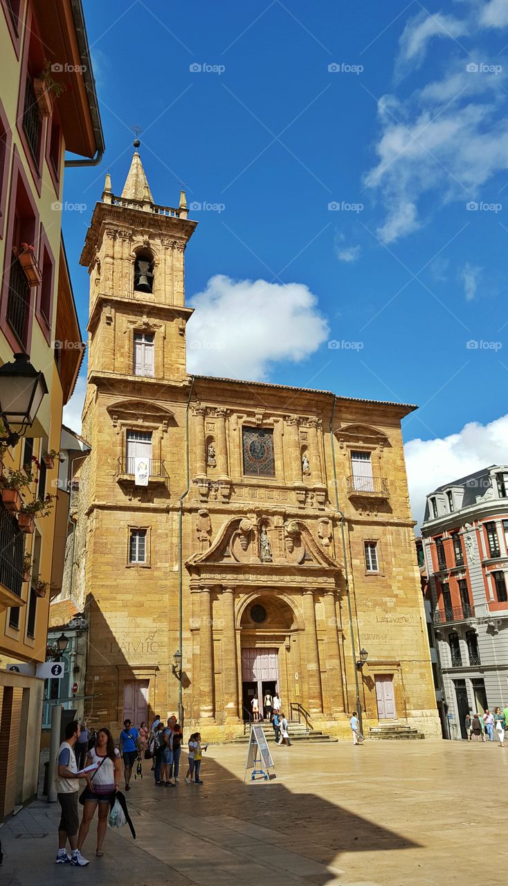 Church of San Isidoro el Real in Oviedo, Asturias, Spain.