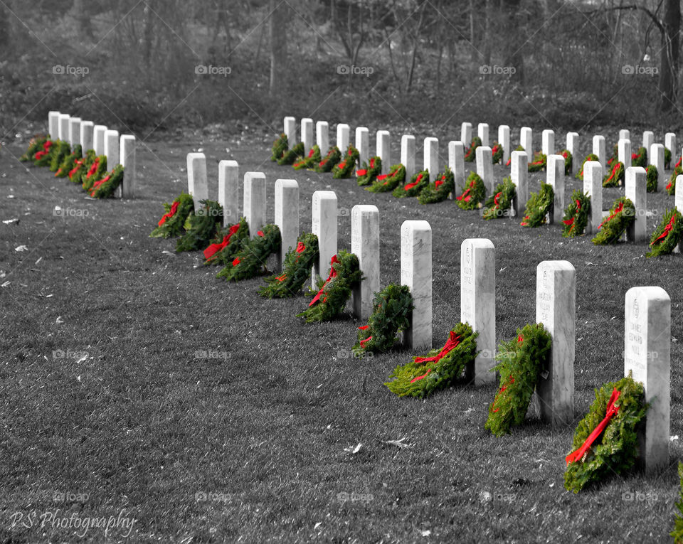 Arlington National Cemetery. Wreaths Across America