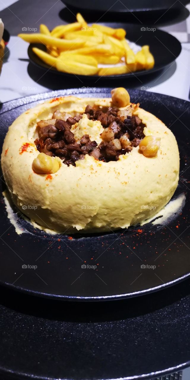 A small plate before dinner