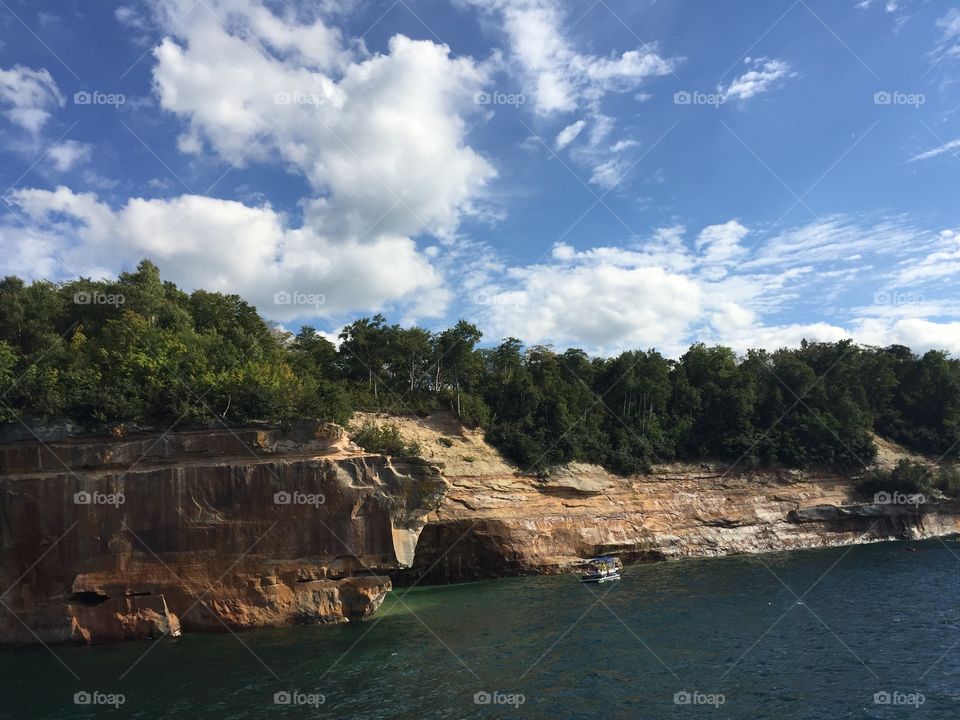 Pictured rock