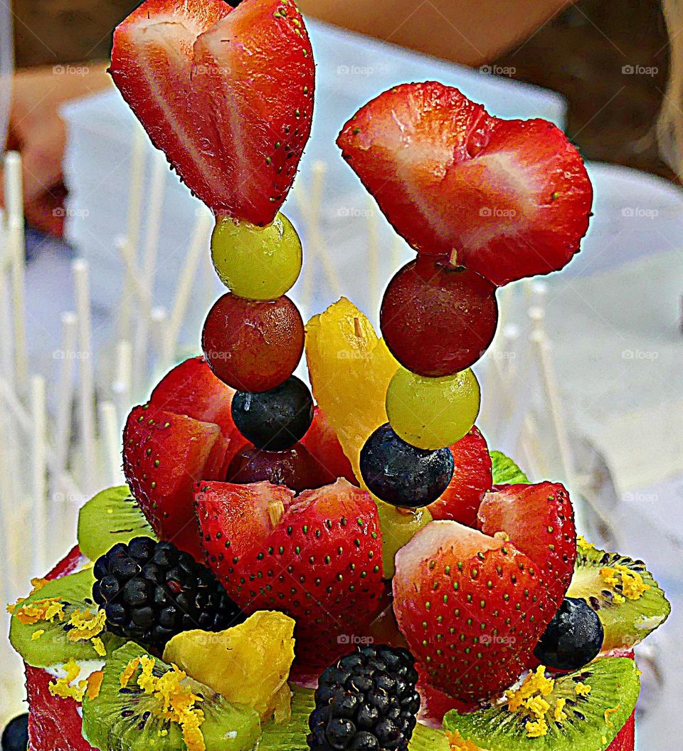 Battle: Fruits vs. Veggies - A diet rich in fruits can lower blood pressure, reduce the risk of heart disease and stroke, and prevent some types of cancer.