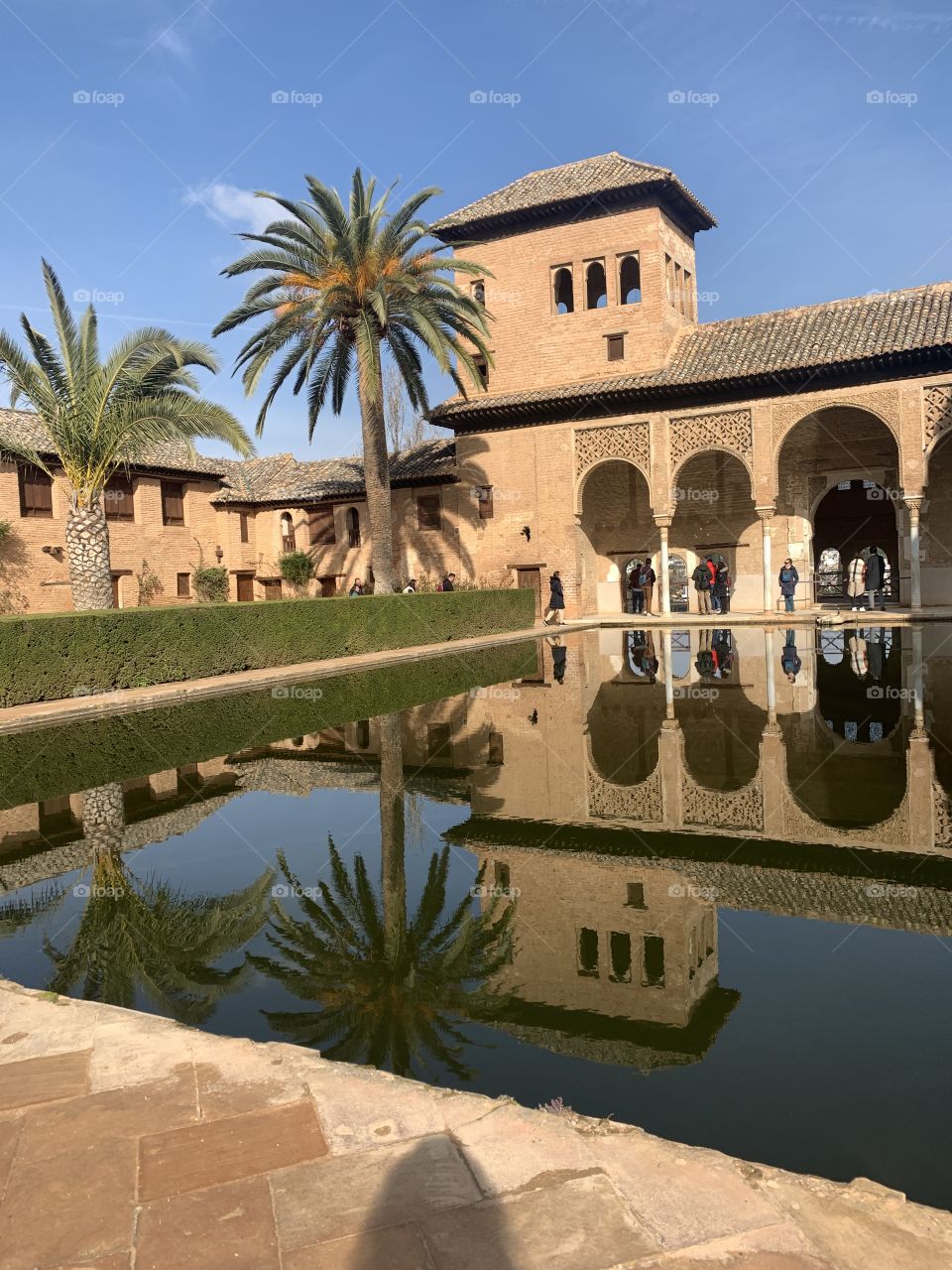 Alhambra in Granada, Spain