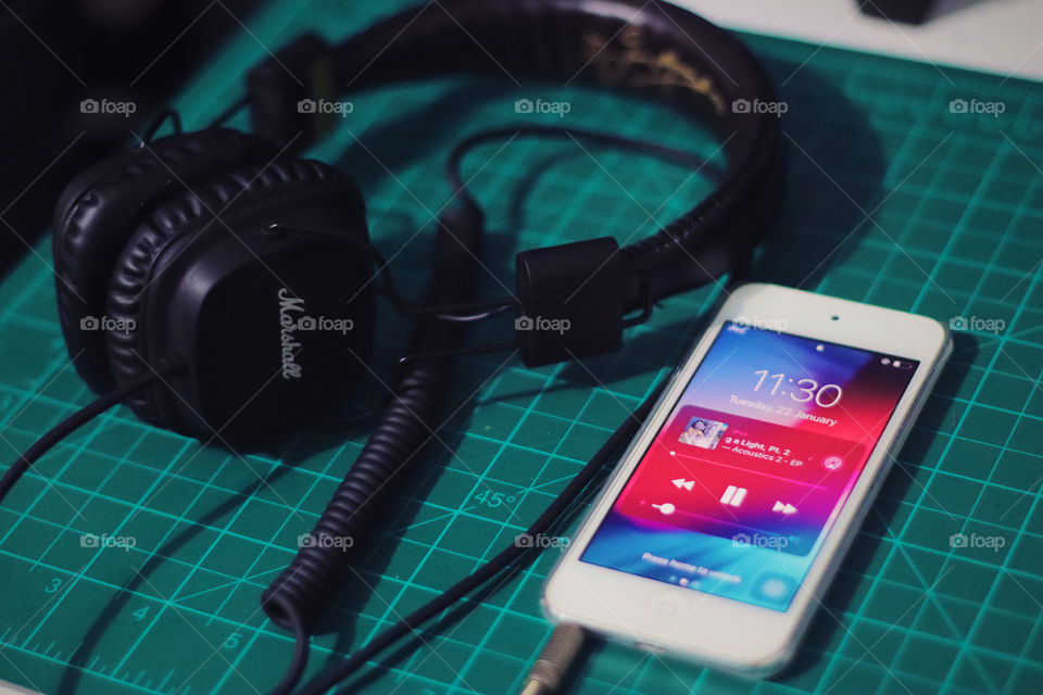 Music is the food for my soul.