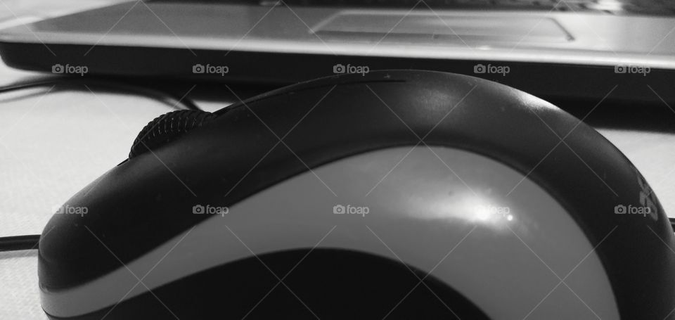 mouse with laptop great combination