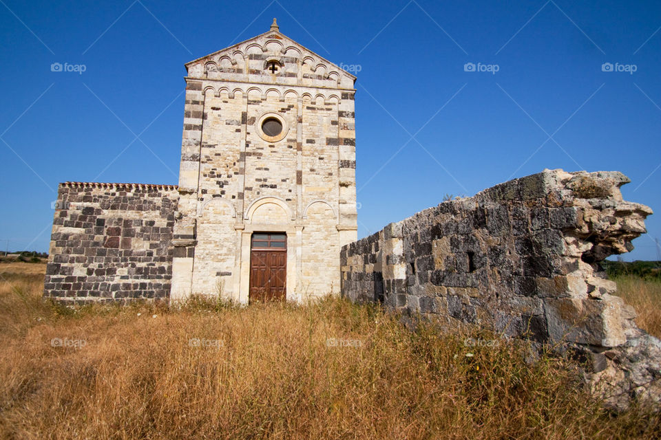 Abandoned church in Croatia