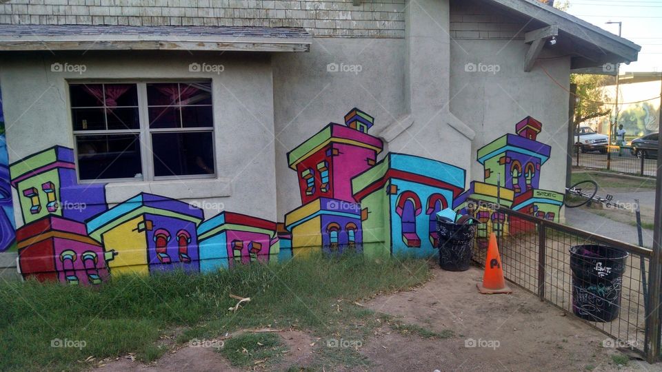 Graffiti, Street, Architecture, Building, No Person