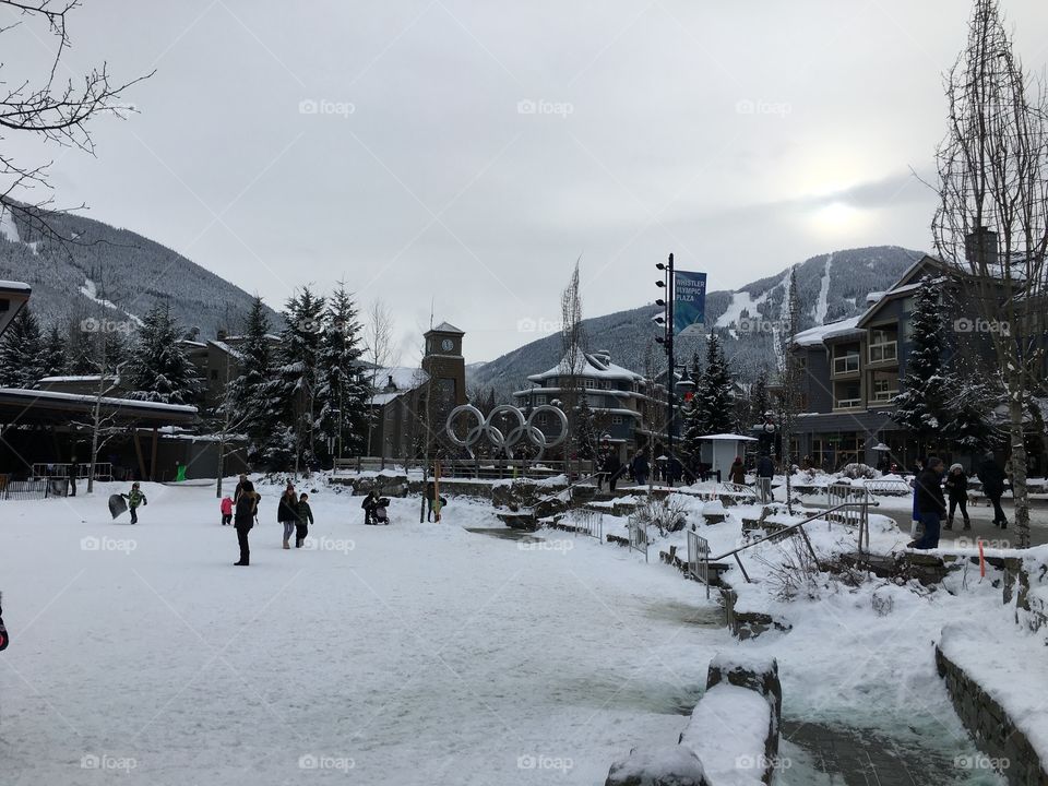 Whistler Village, B C