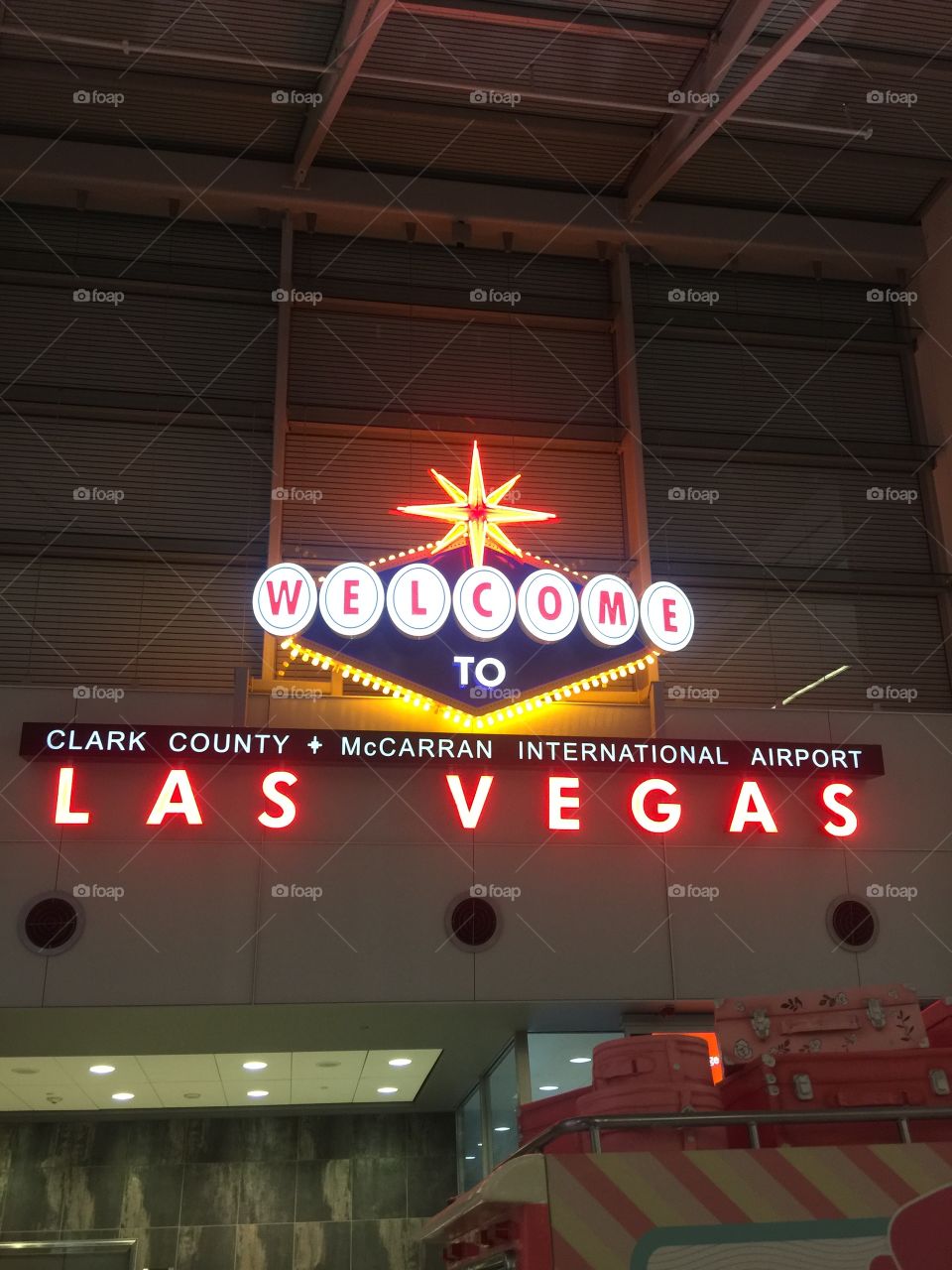 Law Vegas lights