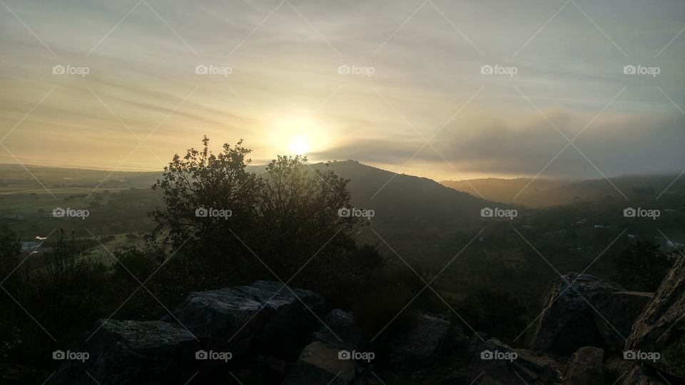Amanecer montañés