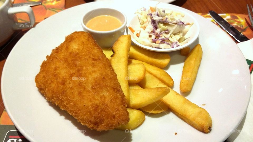 Fried Fish and chip