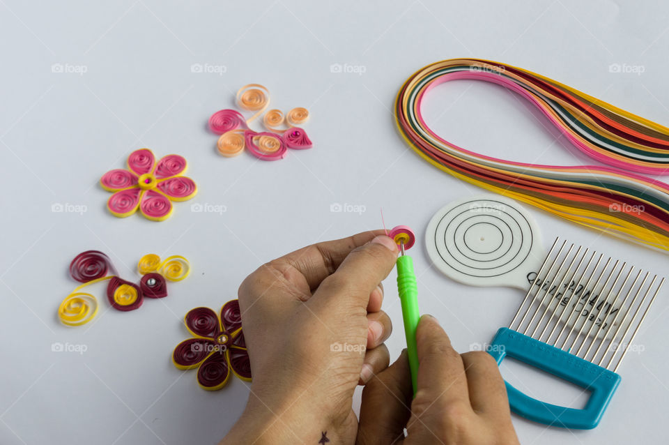 Paper quilling is one my hobbies.It boosts creativity inside me.Our hobbies should help to improve our personality.Paper quilling is one of them.