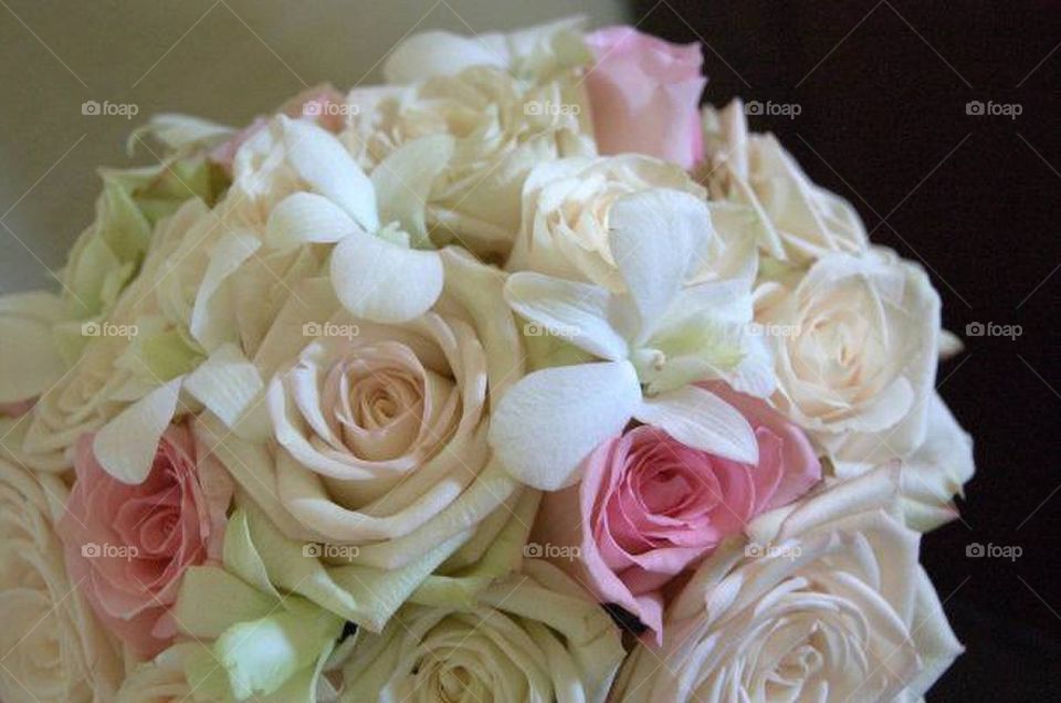 Wedding Bouquet- pinks