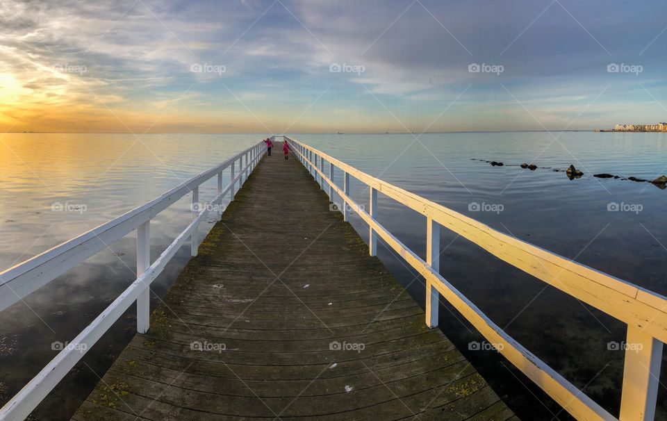 Sunset bridge