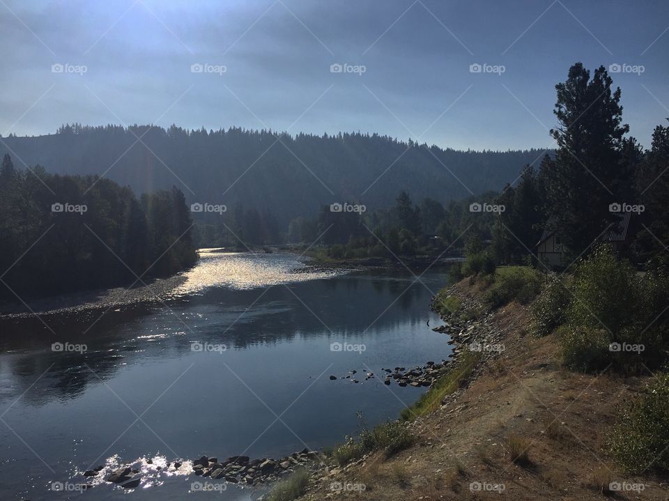 Water, No Person, Landscape, River, Lake