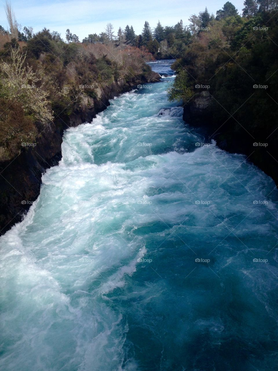Huka falls New Zealand 