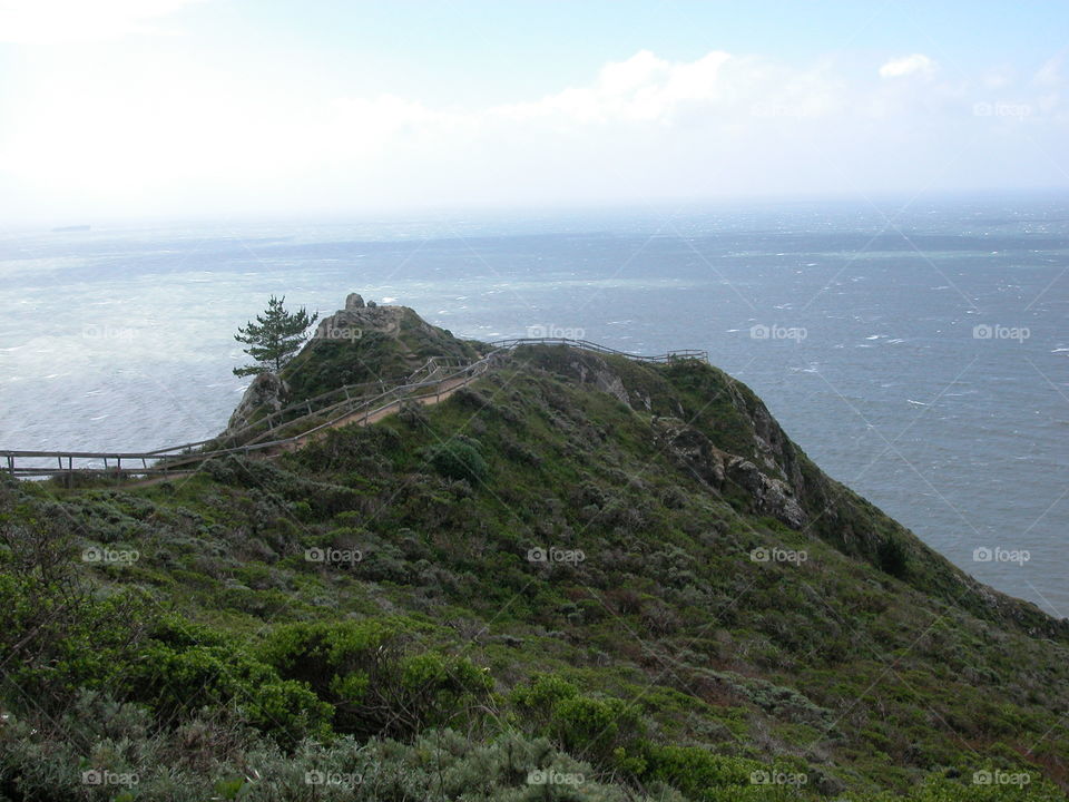 Rocky formation by water