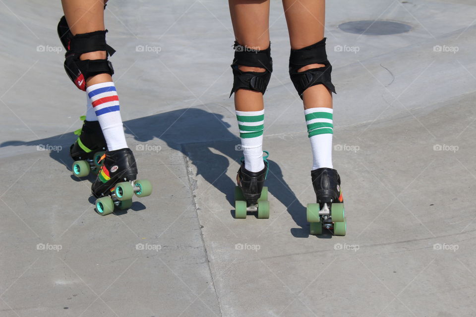 Roller skating