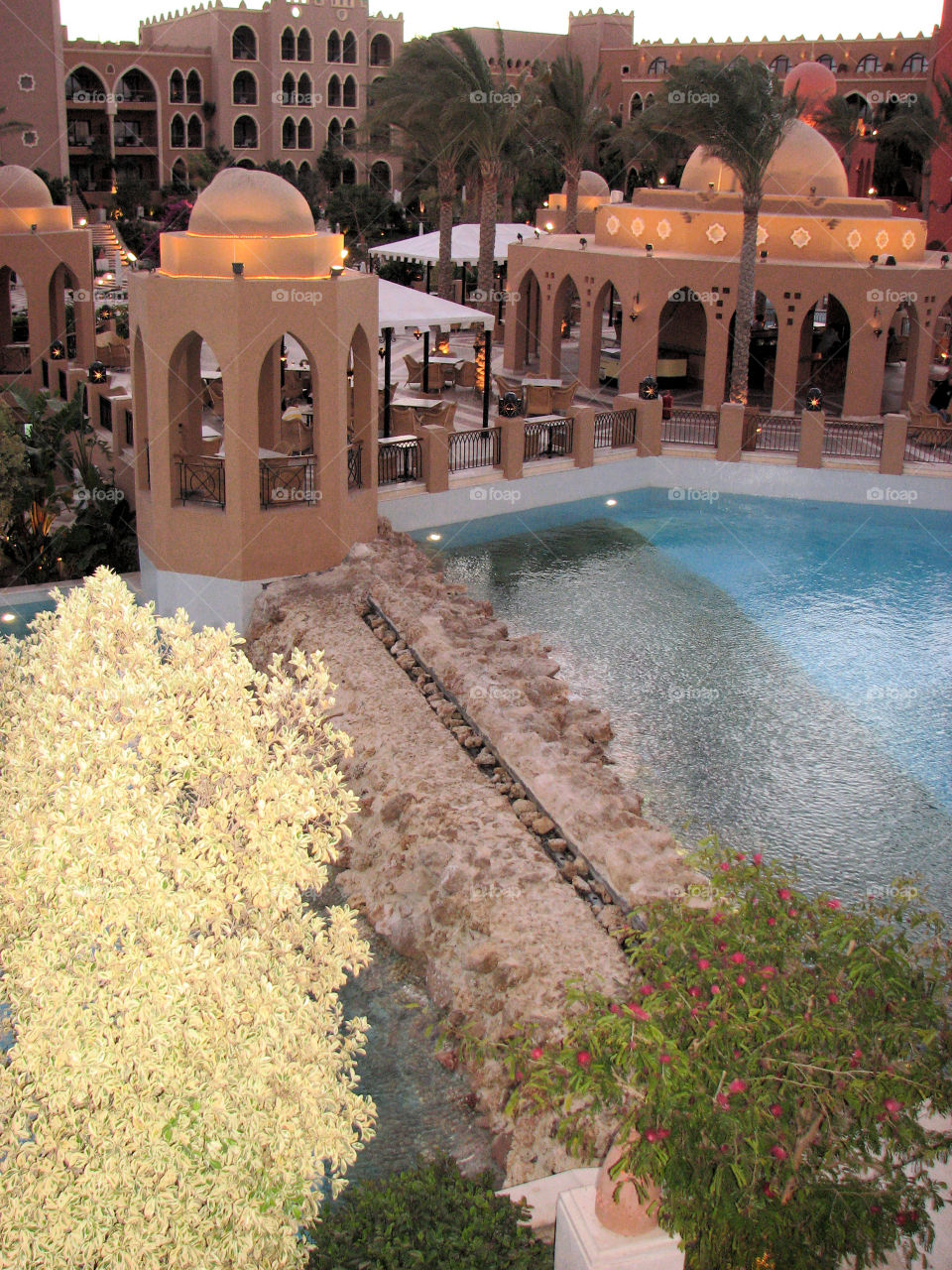 Hurghada resort architecture