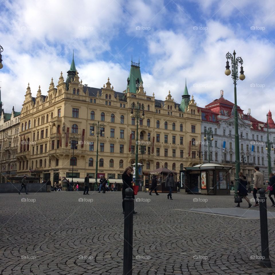 Namesti Republiky in Prague