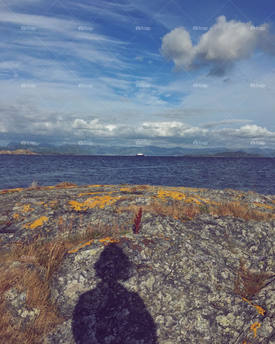 Island Buøy around Stavanger in Norway. 