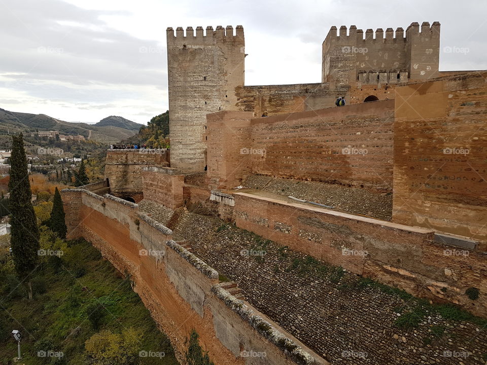 Castle in Granada Spain