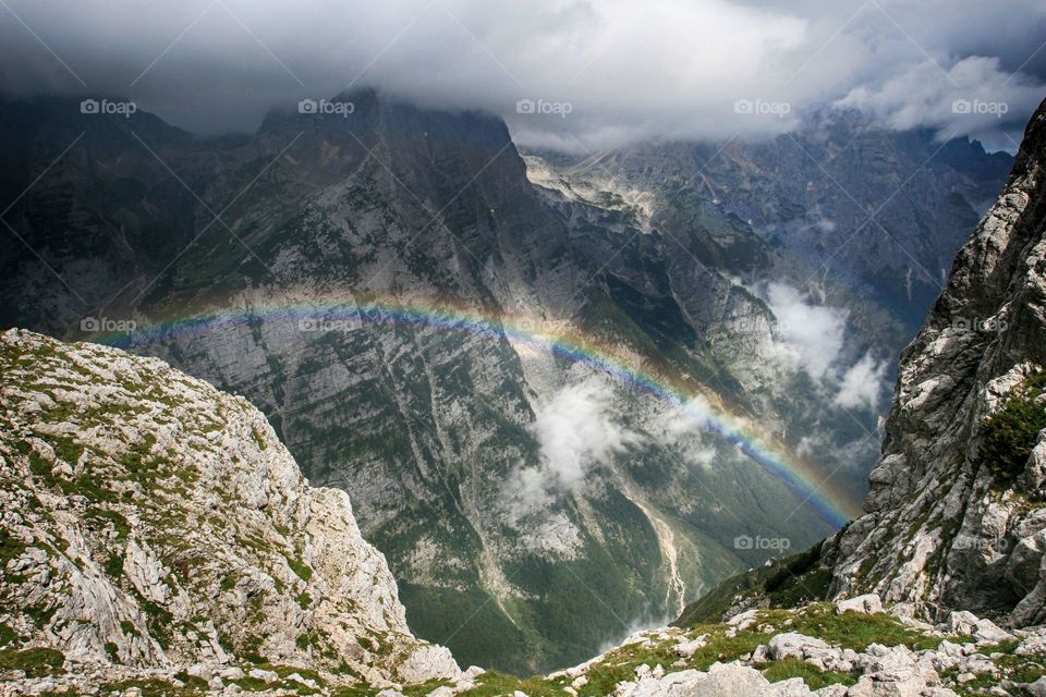 Triglav National park in Slovenia