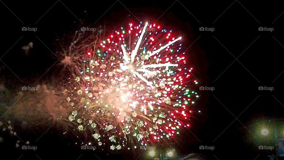 Fireworks at Coney Island