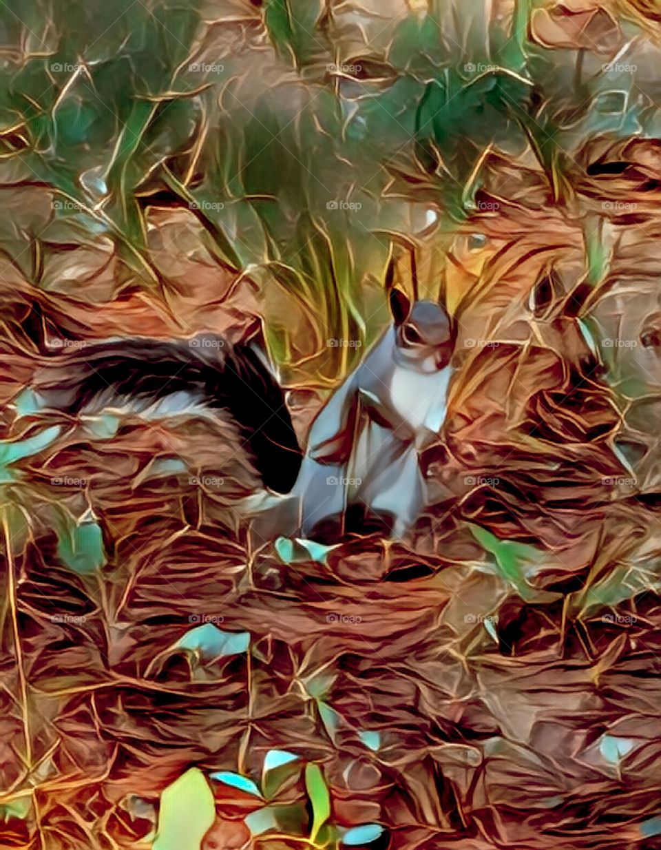 Squirrel Enjoying Sunday 